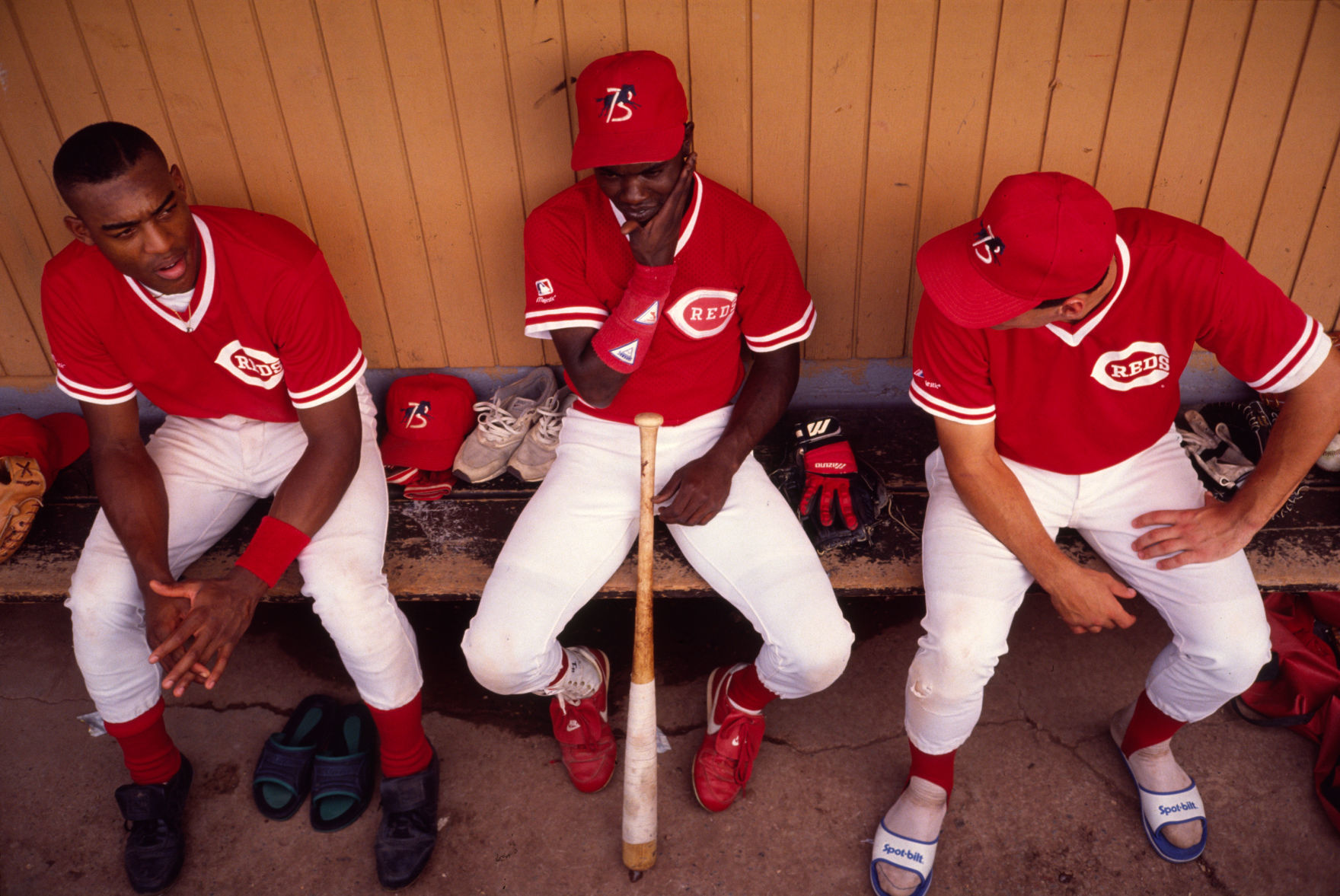 Mustangs dugout, 1990